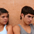 A couple not talking, looking distant