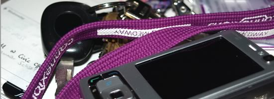 Car keys, phone and important documents