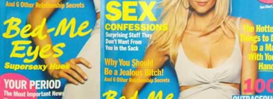 Post: covers of women's magazines